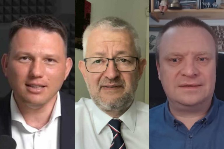 Sławomir Mentzen, Rafał Ziemkiewicz oraz Łukasz Warzecha.