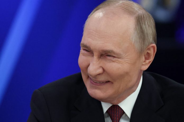 Prezydent Federacji Rosyjskiej Władimir Putin. Foto: PAP/EPA