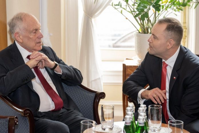 ronald lauder karol nawrocki swiatowy kongres zydow