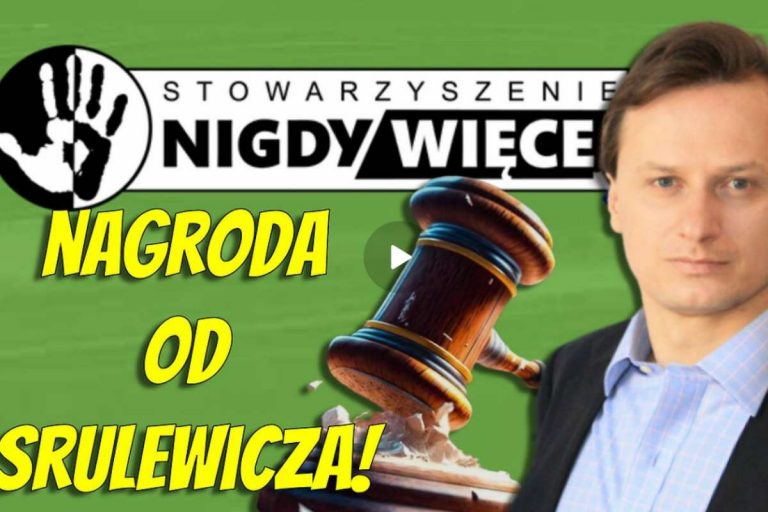Tomasz Sommer o pozwie wobec Nigdy Więcej.