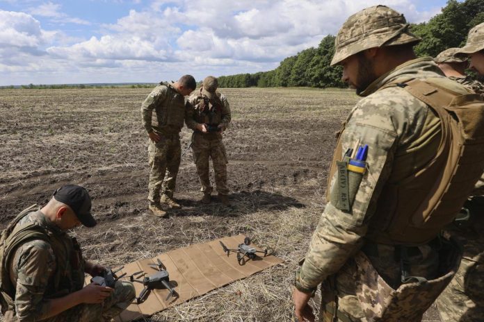 ukraina armia wojna wojsko drony