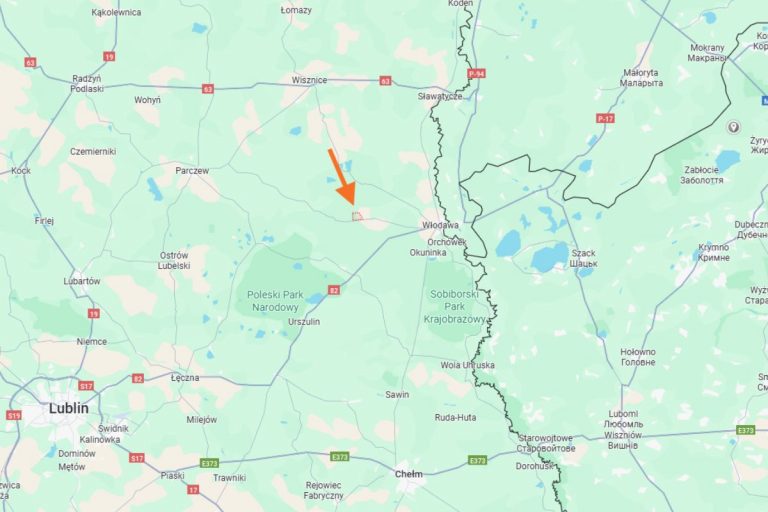 Wyryki na Lubelszczyźnie. Tutaj rosyjski dron uszkodził budynek mieszkalny.
