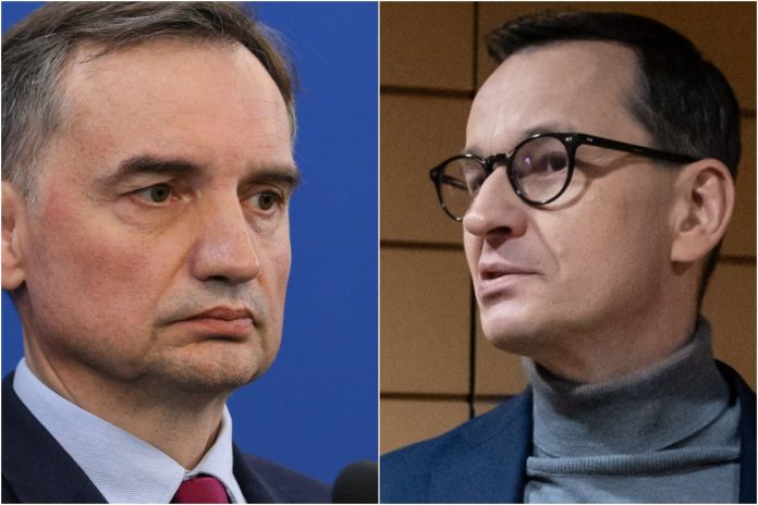 Zbigniew Ziobro i Mateusz Morawiecki.