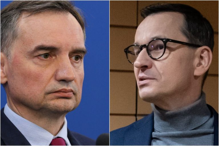 Zbigniew Ziobro i Mateusz Morawiecki.
