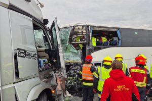 Wypadek polskiego autokaru w Austrii.