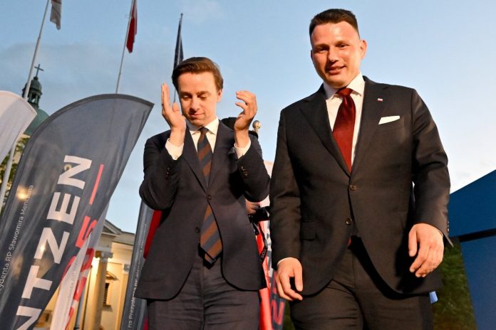 Krzysztof Bosak i Sławomir Mentzen