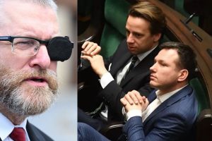 Grzegorz Braun, Krzysztof Bosak, Sławomir Mentzen.