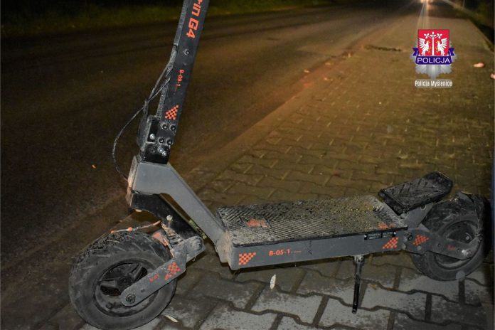 hulajnoga elektryczna myslenice