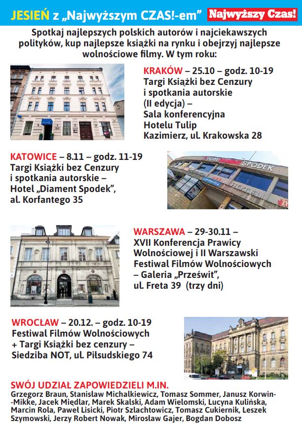 Jesień z "Najwyższym Czas-em!".