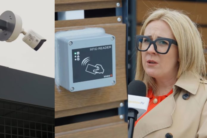 kamera wiata smietnik inwigilacja czytnik czipow justyna poltorak kodrem