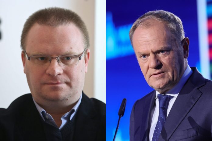 lukasz-warzecha-donald-tusk-nczas lukasz warzecha donald tusk