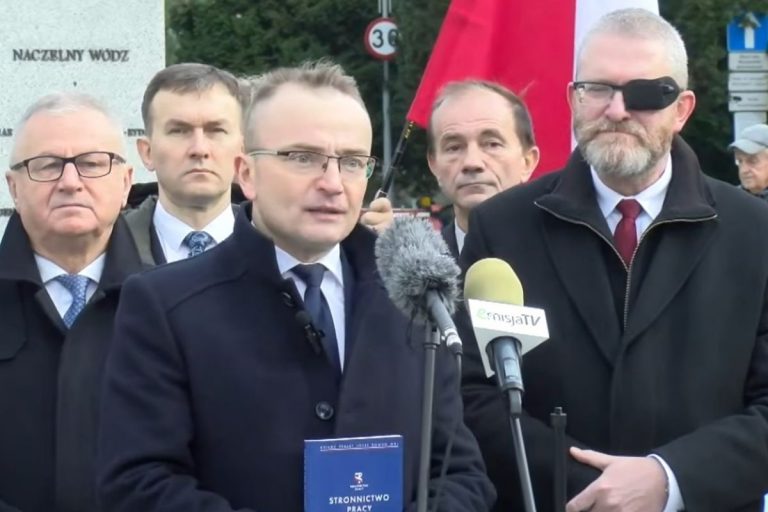 Marek Woch i Grzegorz Braun.