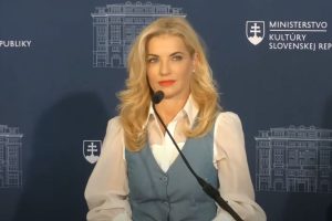 Słowacka minister kultury Martina Simkovicova.