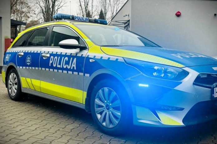 radiowoz policja kogut