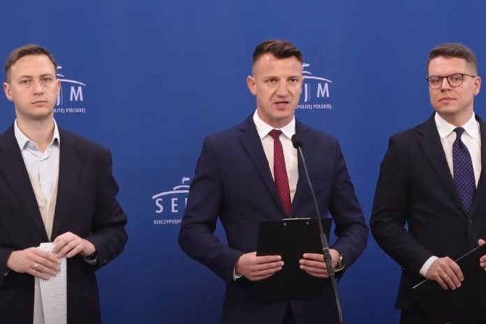 Witold Stoch, Ryszard Wilk i Krzysztof Szymański.