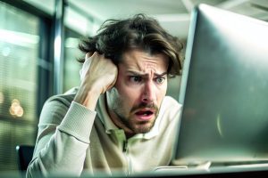 awaria internet szok depresja