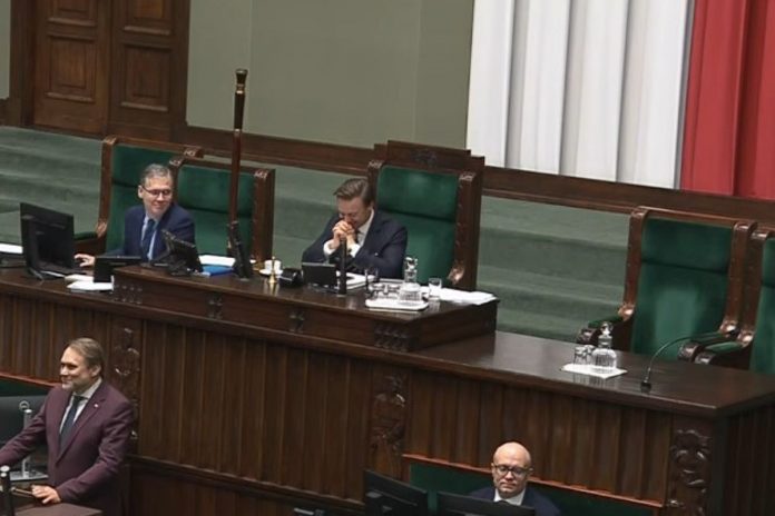 Krzysztof Bosak, Witold Tumanowicz, śmiech.