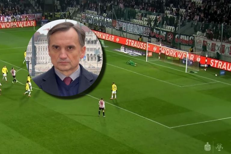 Mecz Cracovia - Motor Lublin i Zbigniew Ziobro.