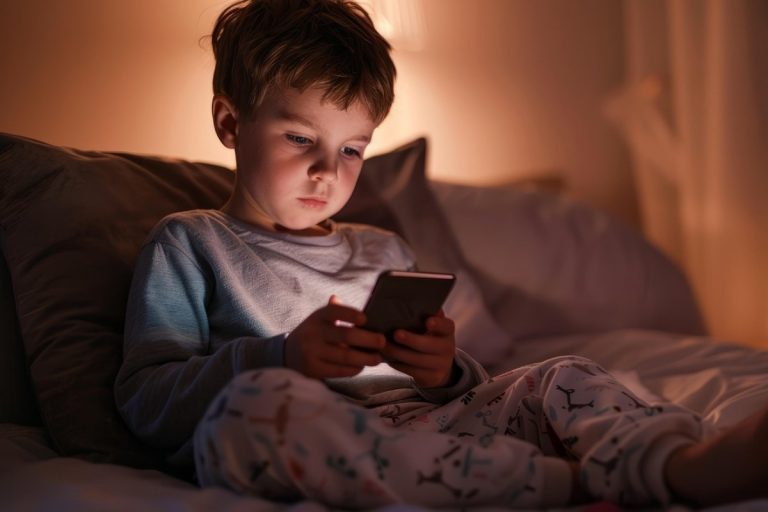 dziecko telefon