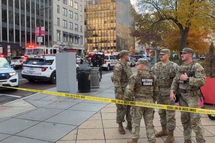 gwardia narodowa usa strzelanina waszyngton