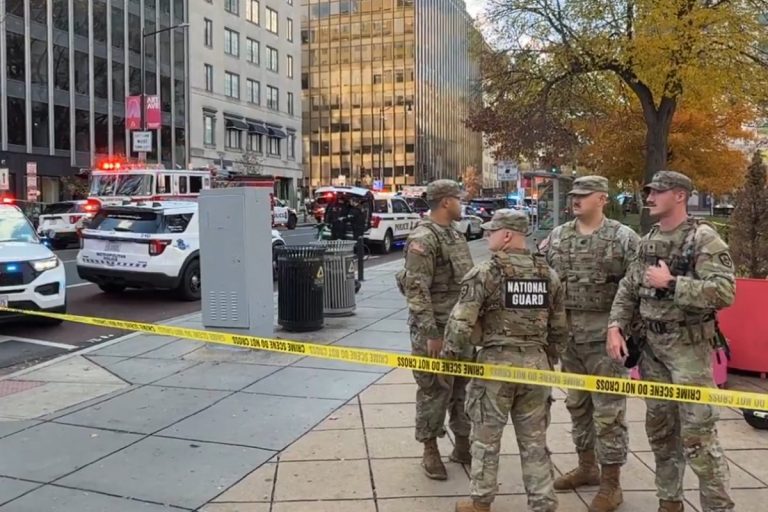 gwardia narodowa usa strzelanina waszyngton
