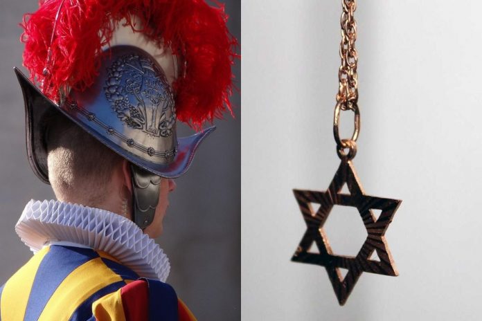 Gwardia Szwajcarska i gwiazda Dawida