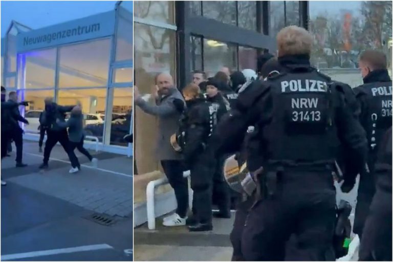 Julian Schmidt, poseł z AfD pobity.