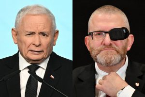 Jarosław Kaczyński oraz Grzegorz Braun