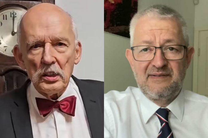 Janusz Korwin-Mikke oraz Rafał Ziemkiewicz.