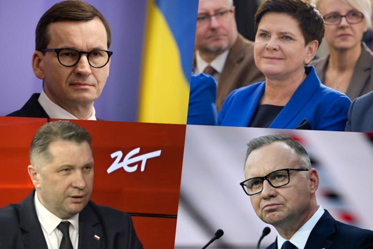 mateusz morawiecki beata szydlo przemyslaw czarnek andrzej duda sondaz