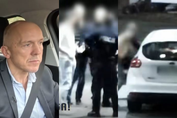 mirosław policja stacja benzynowa