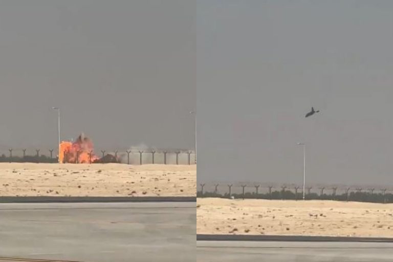 Katastrofa samolotu Tejas podczas Dubai Air Show.