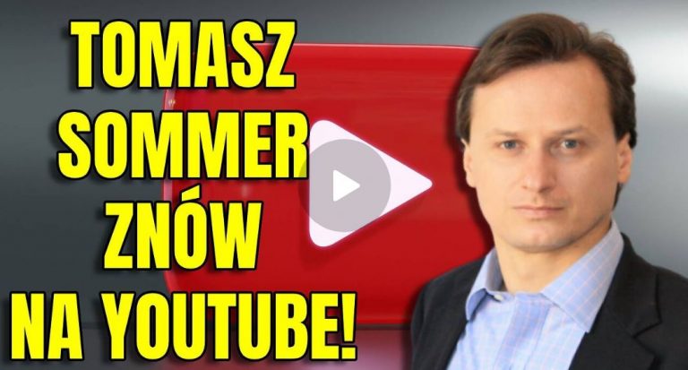 Tomasz Sommer: Zapraszam wszystkich znów na YouTube!