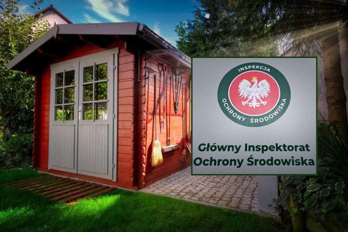 Szopa oraz logo Inspekcji Ochrony Środowiska