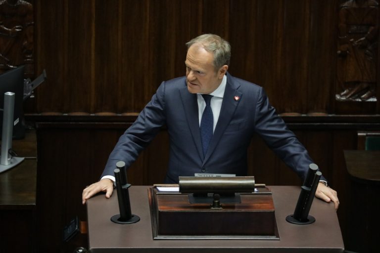 NCZAS.INFO | Premier Donald Tusk w Sejmie. Foto: PAP