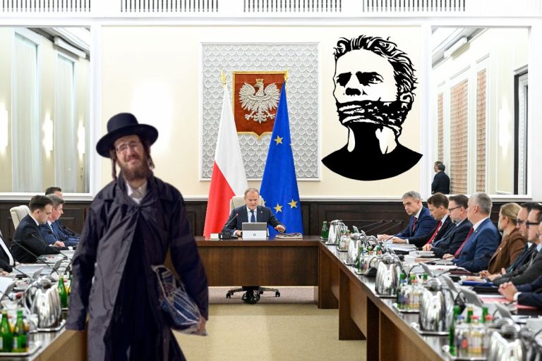 Posiedzenie rządu Donalda Tuska oraz Żyd i cenzura