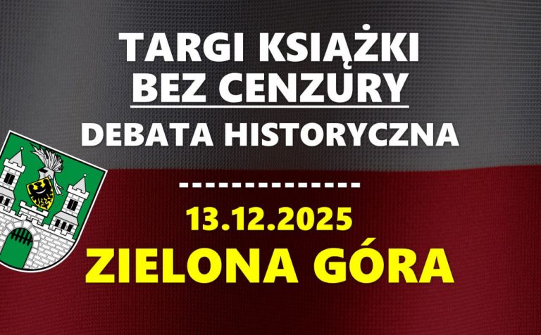 Braun, Sommer, Pospieszalski, Skalski, Kulińska w Zielonej Górze! (ZMIANA SALI!)