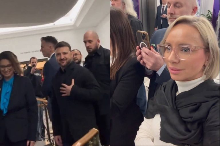 Małgorzata Kidawa-Błońska, Wołodymyr Zełeński oraz Anna Sobolak