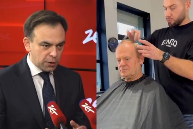 andrzej domanski donald tusk barber