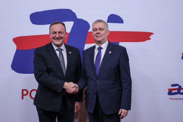 Władysław Kondratowicz oraz Tomasz Siemoniak