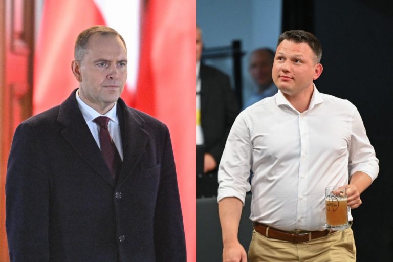 Karol Nawrocki oraz Sławomir Mentzen