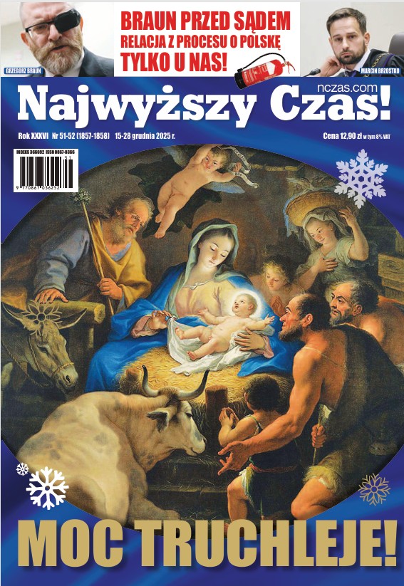 Okładka "Najwyższego Czasu!".