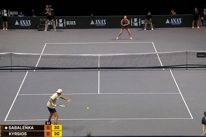 Wojna płci, Aryna Sabalenka, Nick Kyrgios.
