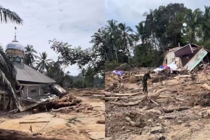 Potężna powódź w Azji Południowo-Wschodniej.