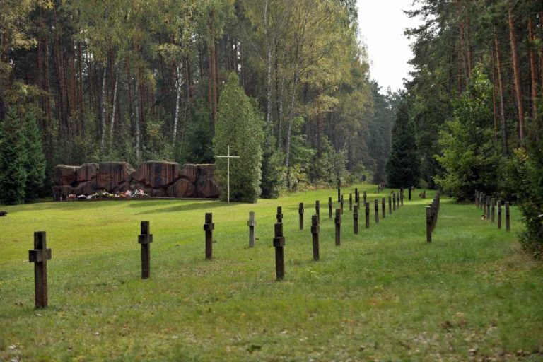 Teren dawnego hitlerowskiego obozu zagłady w Treblince.