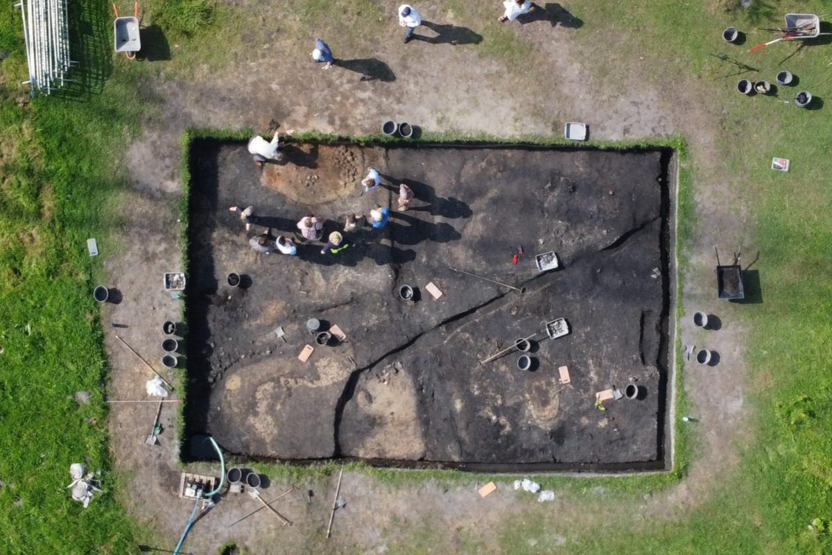NCZAS.INFO | Stanowisko archeologiczne na Wolinie podczas polsko-duńskich wykopalisk. Foto: PAP