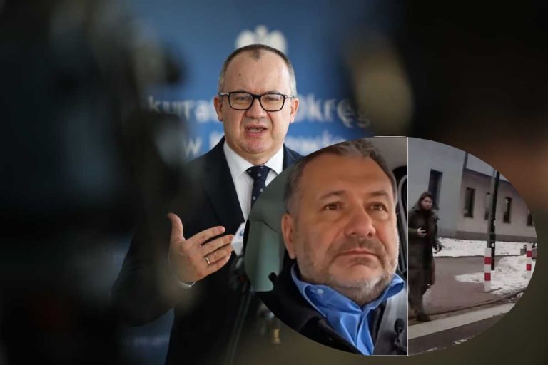 Adam Bodnar oraz Waldemar Żurek w maluchu i piesza na pasach w Krakowie