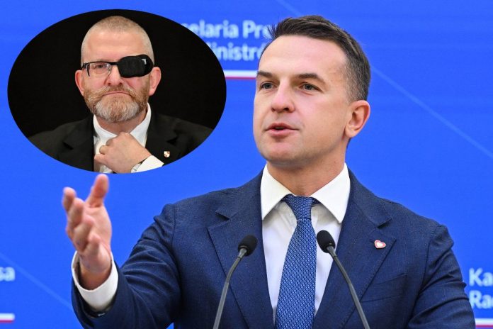 Adam Szłapka oraz Grzegorz Braun