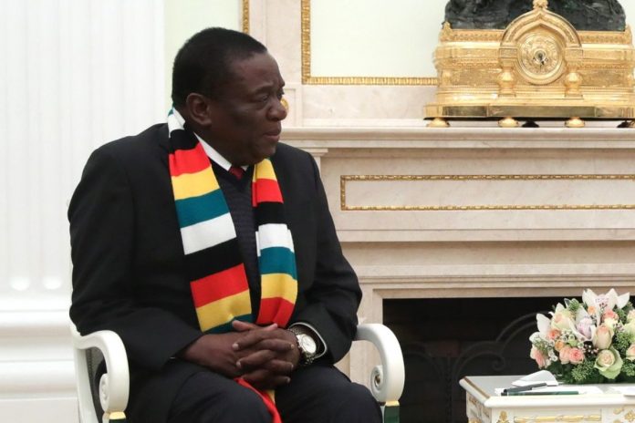 Prezydent Zimbabwe Emmerson Mnangagwa