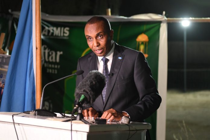 Premier Somalii Hamza Abdi Bare.